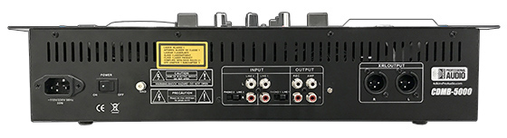 Adkins Pro Audio CDMB-5000 Dual CD Player