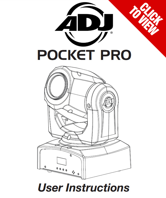 American DJ Pocket Pro LED Moving Head
