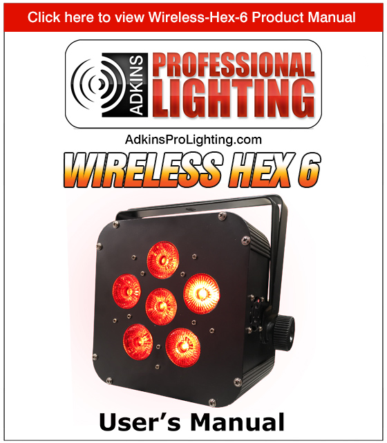 Wireless Hex 6 Product Manual