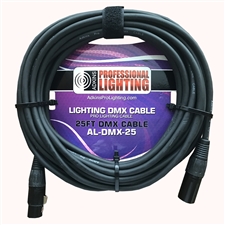 25 Foot Lighting DMX Cable - Adkins Professional Lighting