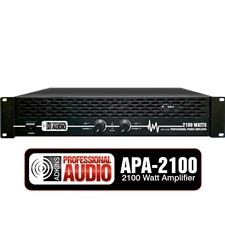 2100 Watt DJ Amplifier - Adkins Pro Audio