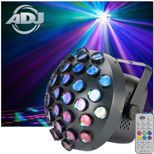 Contour LED RGB Mirror Ball Lighting Effect ADJ Startec