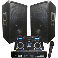 cheap dj equipment, dj speaker packages 
