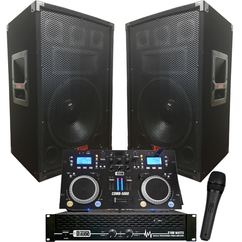 DJ System, dj sound system, cheap dj equipment, dj speaker packages, dj