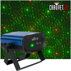 Chauvet DJ EZ Laser RGFX Battery Powered Red and Green Laser
