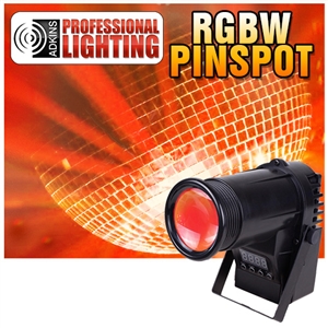 LED-PINSPOT-10WRGBW