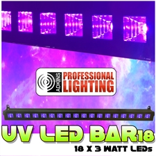 UV LED Black Light Bar 18